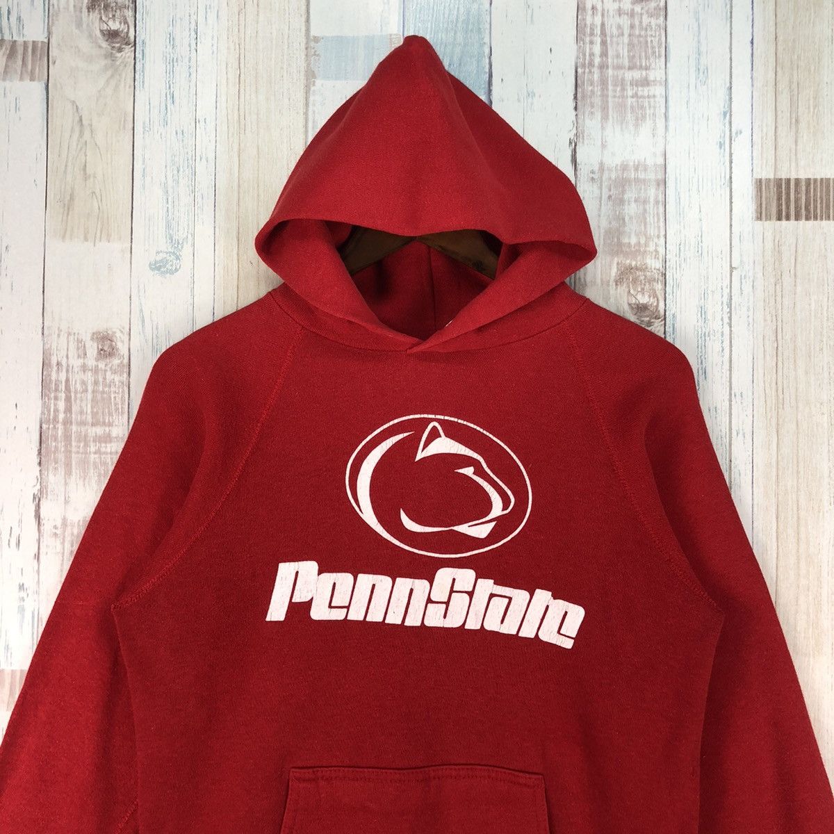 Tultex Vintage 90s PennState Hoodie Size US M / EU 48-50 / 2 - 3 Thumbnail