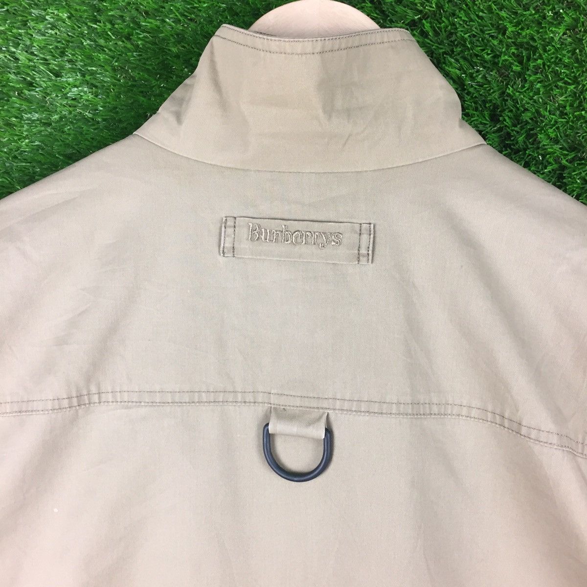 Burberry Vintage Burberry Bomber Jacket Blue Nova Check Size US M / EU 48-50 / 2 - 11 Thumbnail