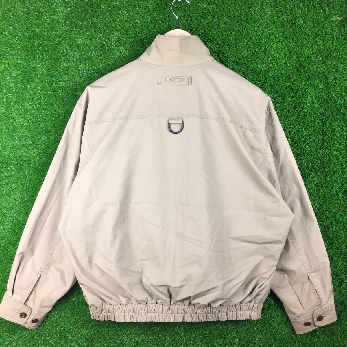 Burberry Vintage Burberry Bomber Jacket Blue Nova Check Size US M / EU 48-50 / 2 - 3 Thumbnail