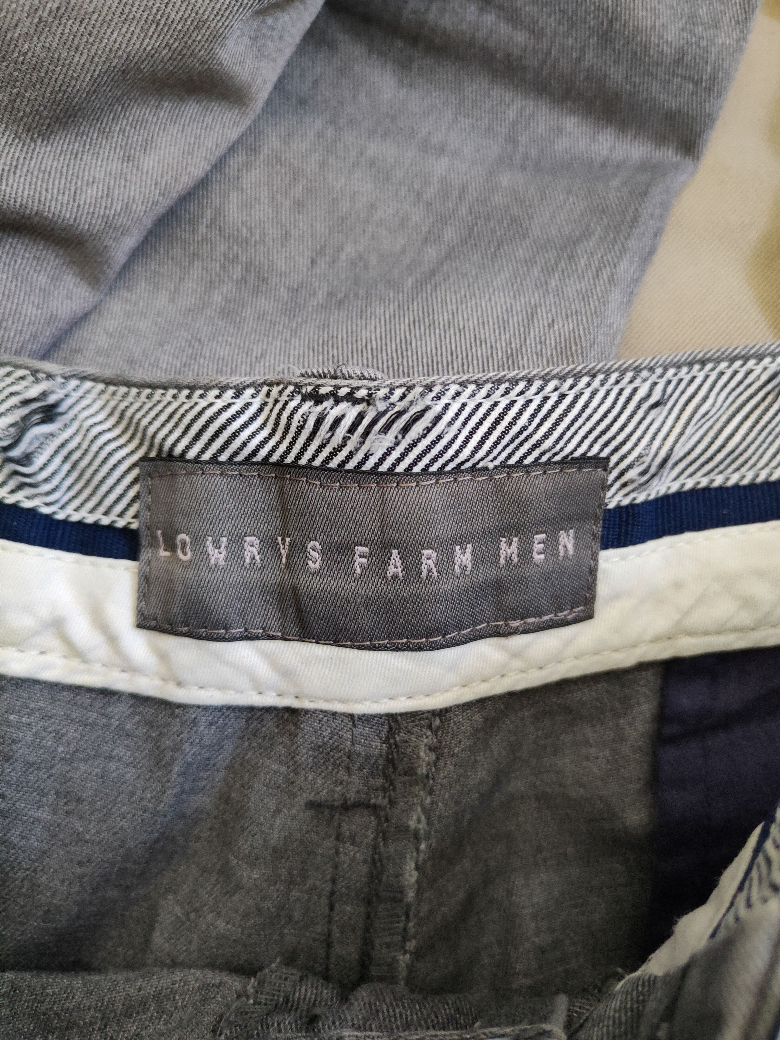 LOWRYS FARM Lowrys Farm Men faded casual Cargo Pants #4860 Size US 29 - 13 Thumbnail