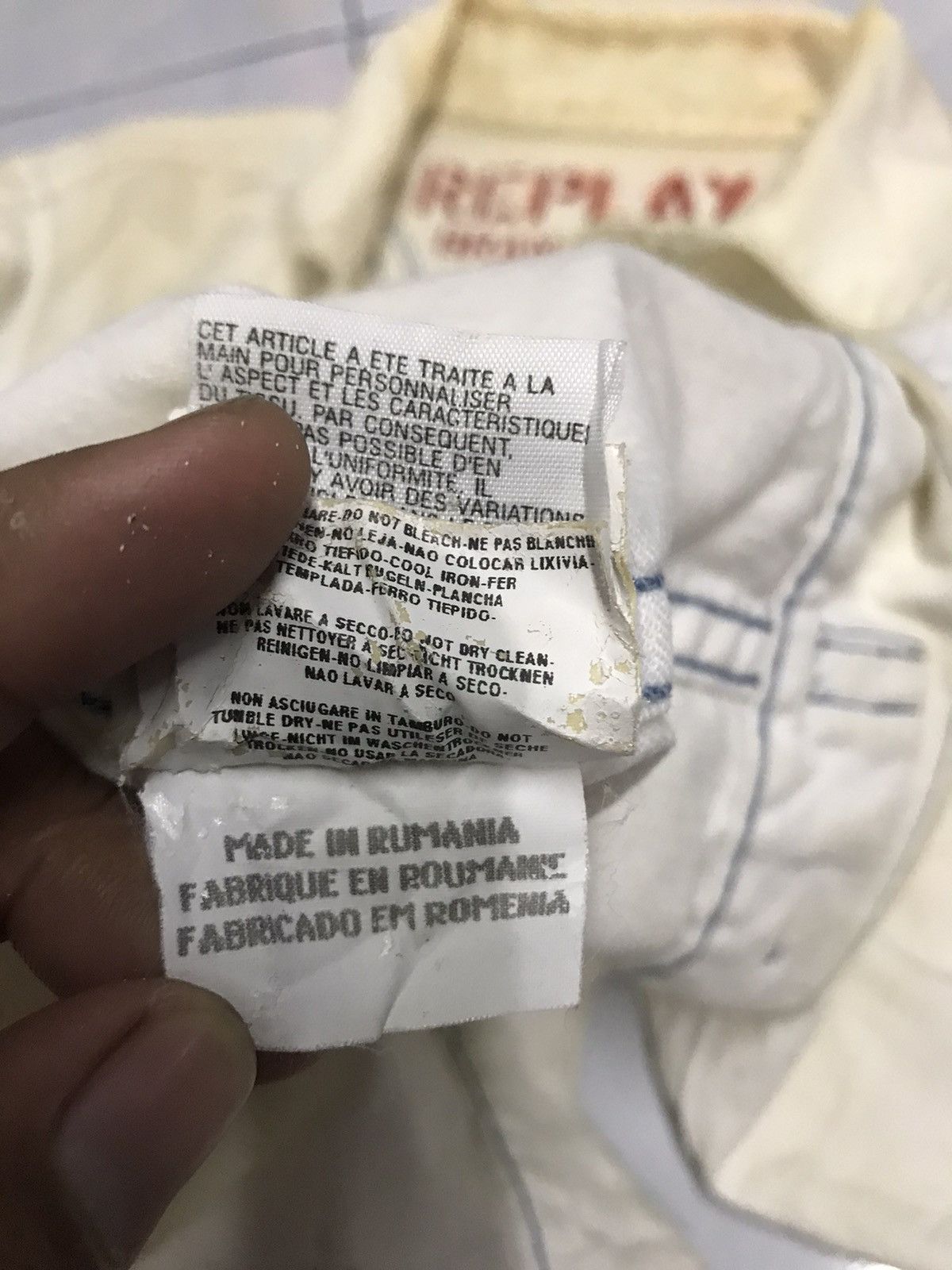 Replay Vintage 90s Replay Denim Jackets Size US M / EU 48-50 / 2 - 12 Thumbnail