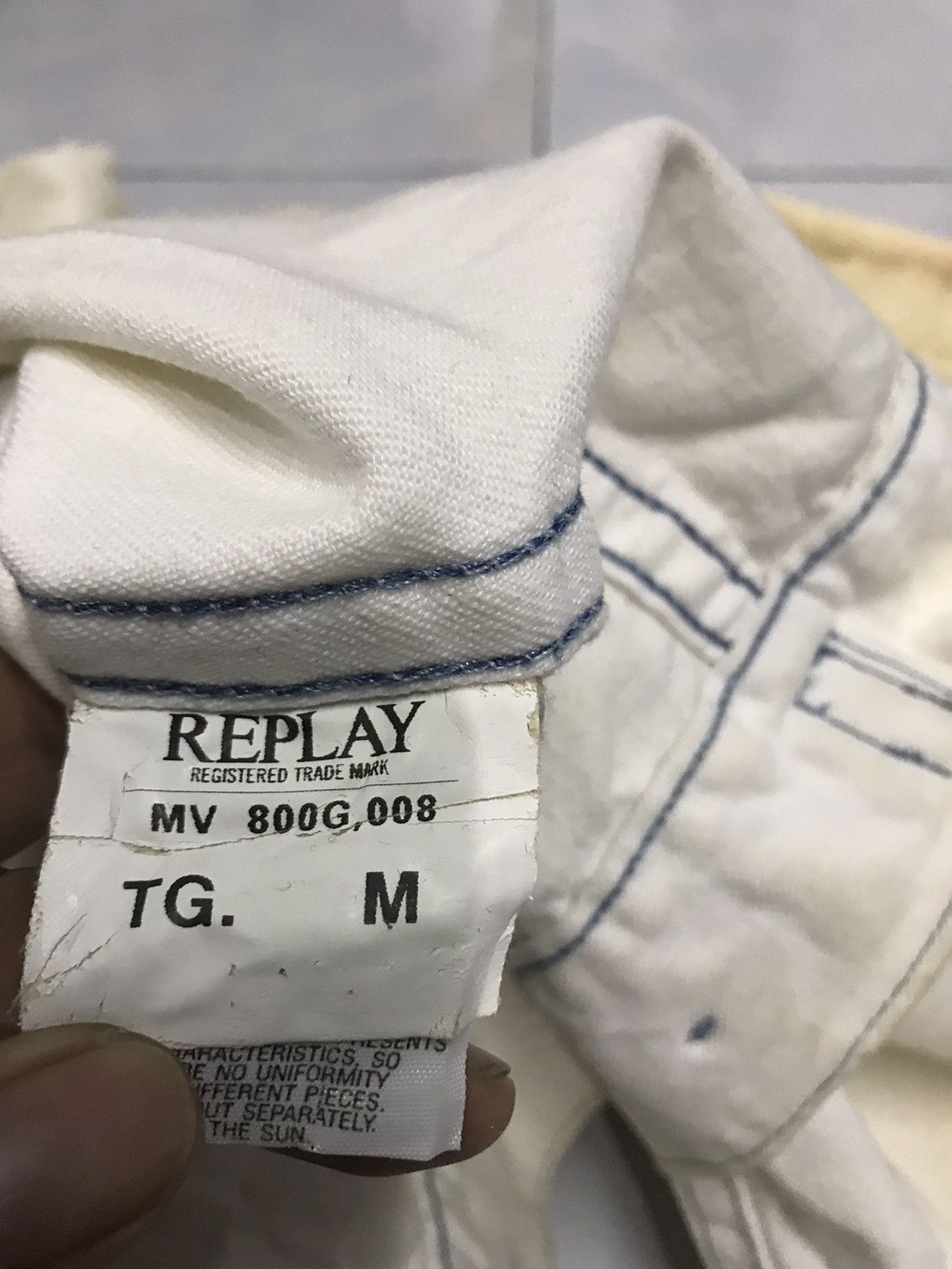 Replay Vintage 90s Replay Denim Jackets Size US M / EU 48-50 / 2 - 8 Thumbnail