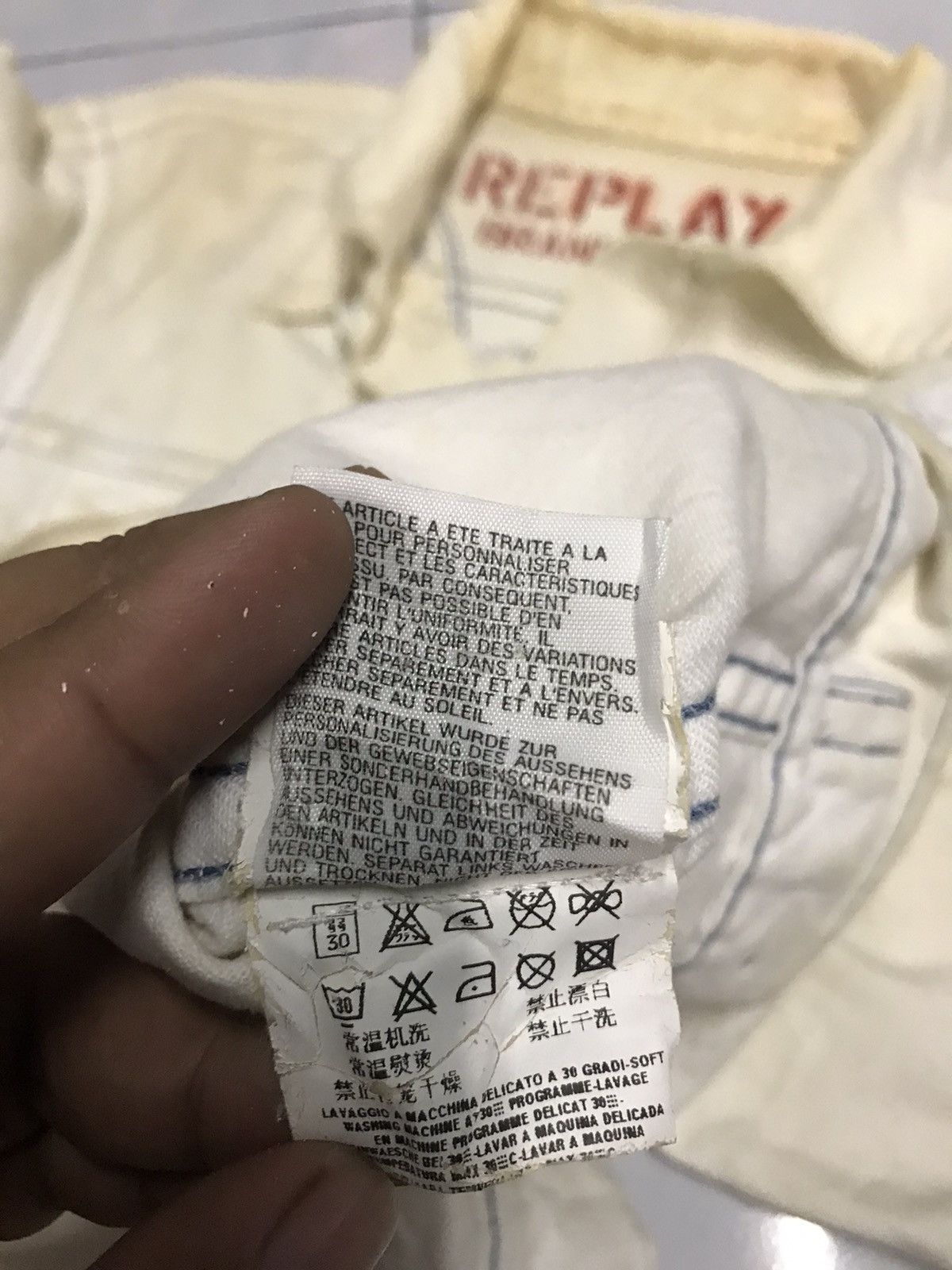 Replay Vintage 90s Replay Denim Jackets Size US M / EU 48-50 / 2 - 10 Thumbnail