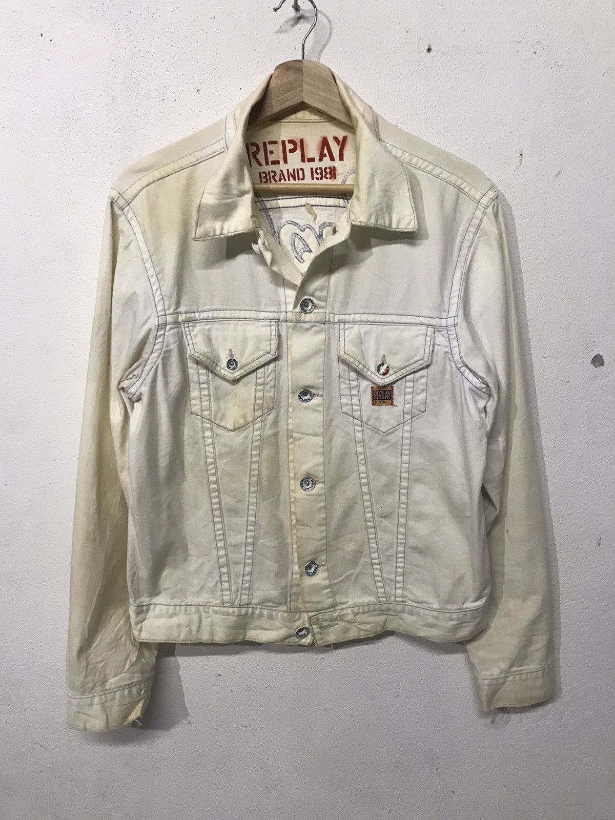 Replay Vintage 90s Replay Denim Jackets Size US M / EU 48-50 / 2 - 2 Thumbnail