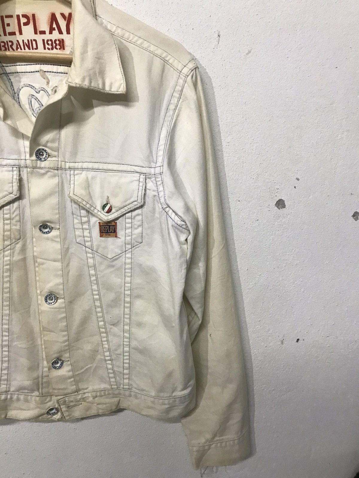 Replay Vintage 90s Replay Denim Jackets Size US M / EU 48-50 / 2 - 3 Thumbnail