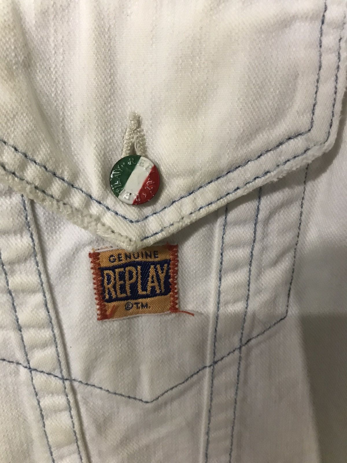 Replay Vintage 90s Replay Denim Jackets Size US M / EU 48-50 / 2 - 7 Thumbnail