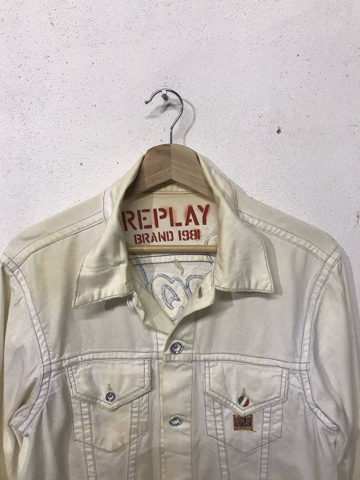 Replay Vintage 90s Replay Denim Jackets Size US M / EU 48-50 / 2 - 5 Thumbnail