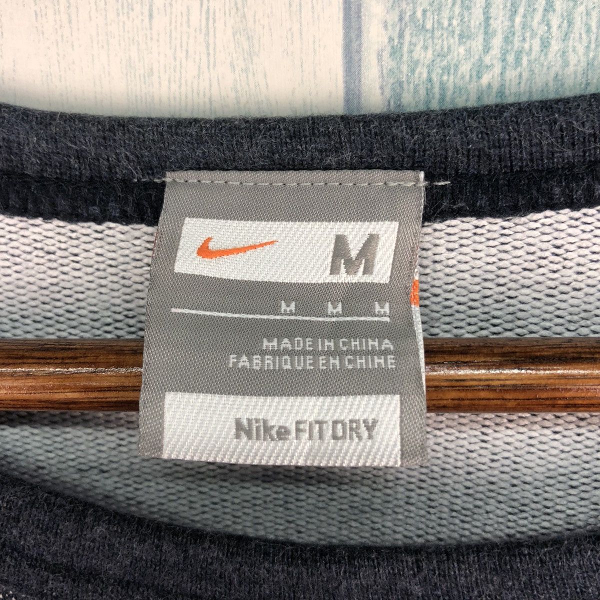 Nike × Vintage Vintage Nike Small Logo Sweatshirt Crewneck Size US M / EU 48-50 / 2 - 7 Thumbnail