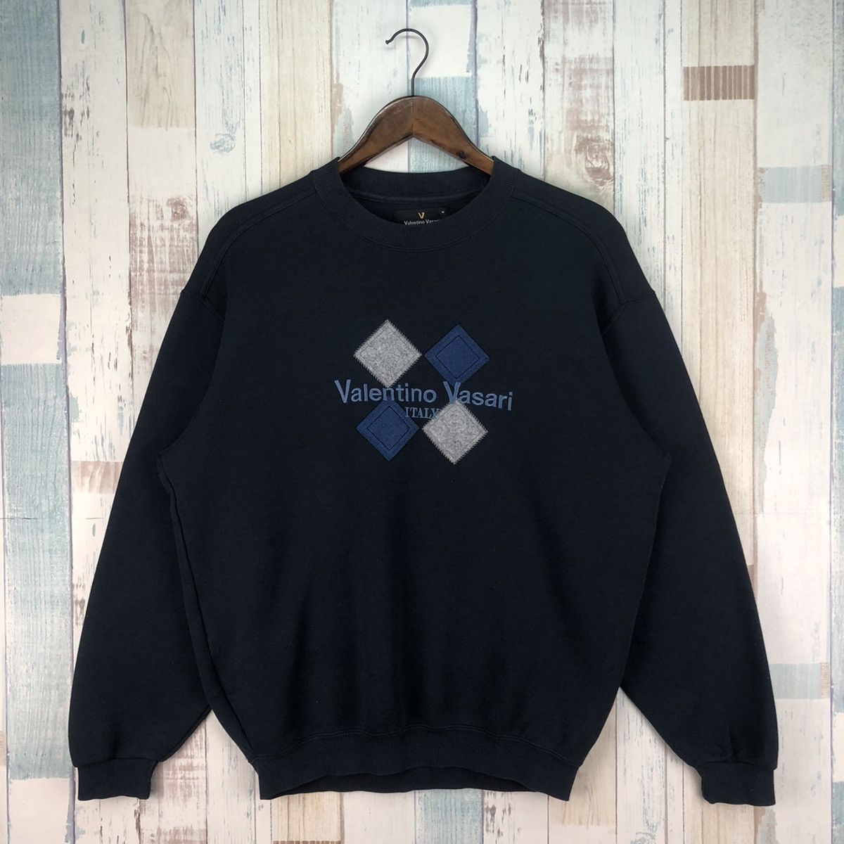 Vintage Valentino Vasari Italy Big Logo Sweatshirt