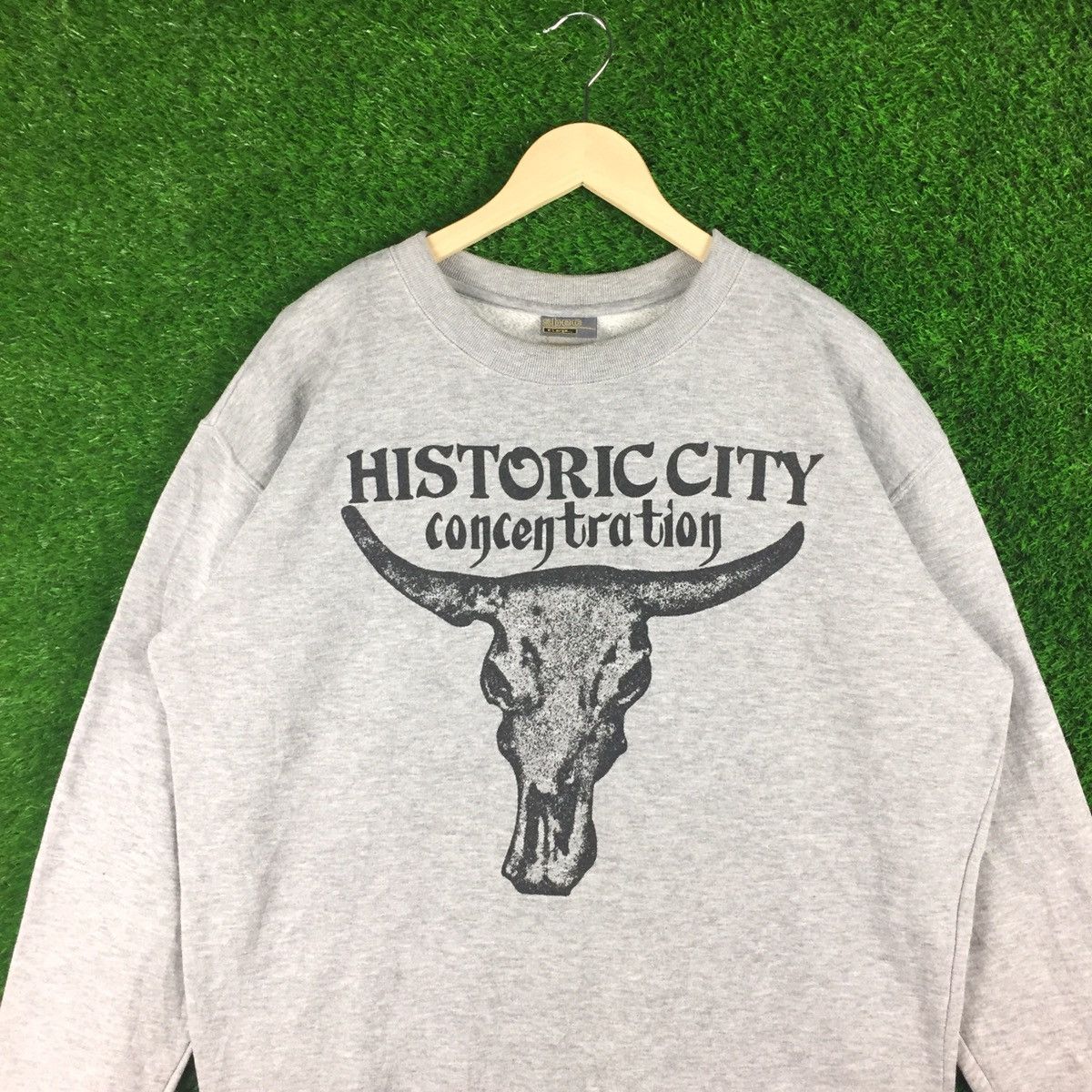 Japanese Brand SBEC Historic City Concentration Big Logo Sweatshirt Size US XL / EU 56 / 4 - 3 Thumbnail