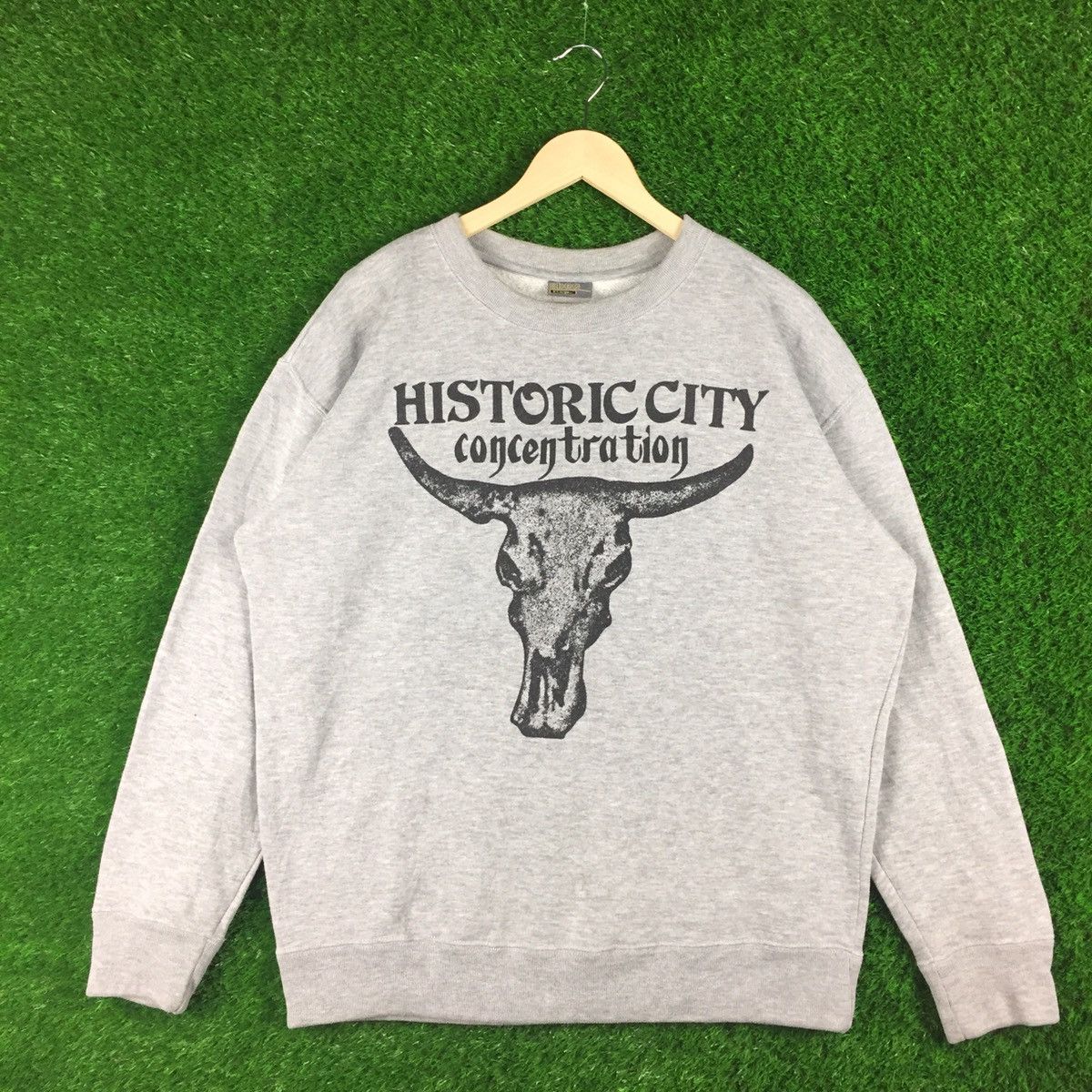 Japanese Brand SBEC Historic City Concentration Big Logo Sweatshirt Size US XL / EU 56 / 4 - 1 Thumbnail