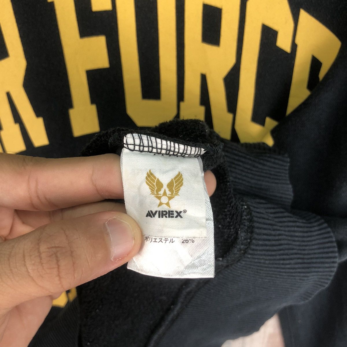 Avirex × Vintage Vintage PX Avirex Air Force Academy Big Logo Sweatshirt Size US M / EU 48-50 / 2 - 9 Thumbnail