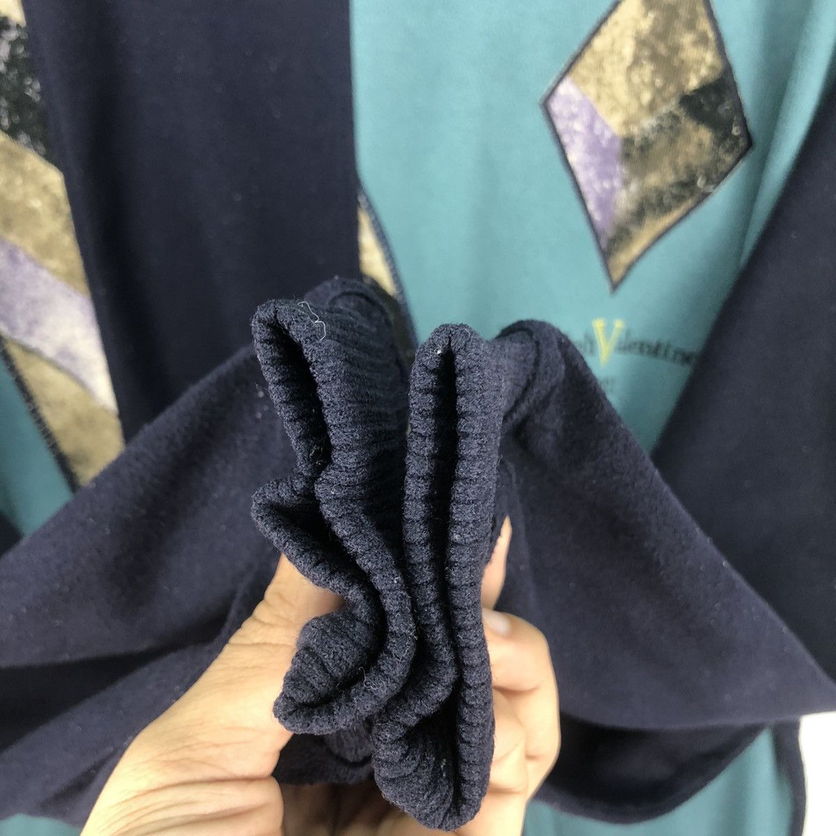 Valentino × Vintage Vintage Rudolph Valentino Embroidery Big Logo Size US M / EU 48-50 / 2 - 3 Thumbnail