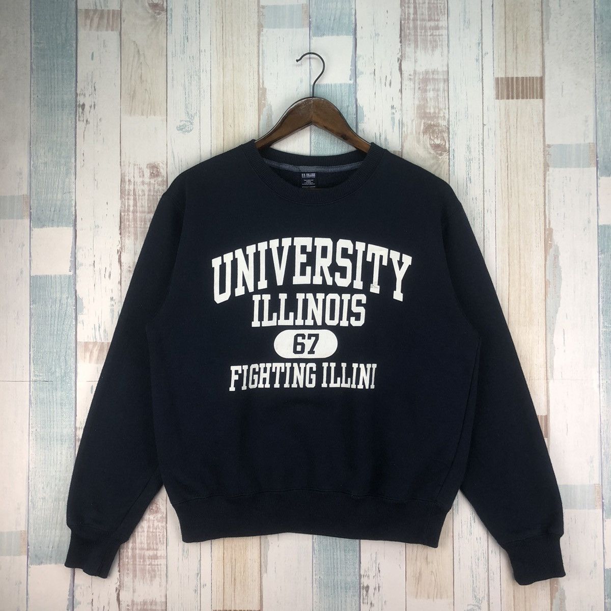 Vintage University of Illinois Crewneck Sweatshirt