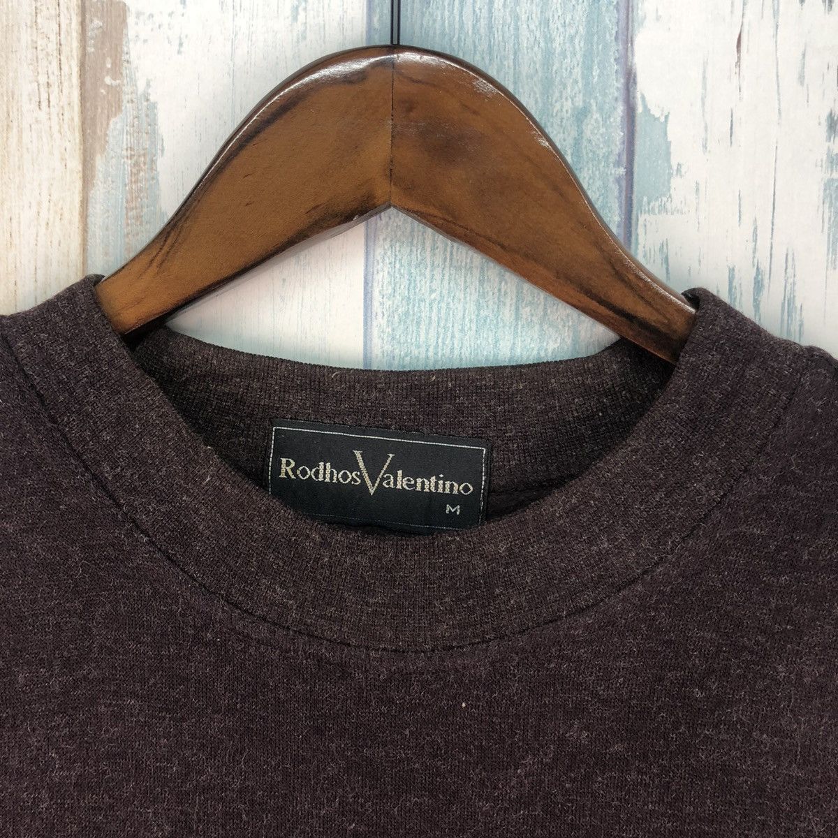 Valentino × Vintage Vintage Rhodos Valentino Sweatshirt Crewneck Size US M / EU 48-50 / 2 - 5 Thumbnail