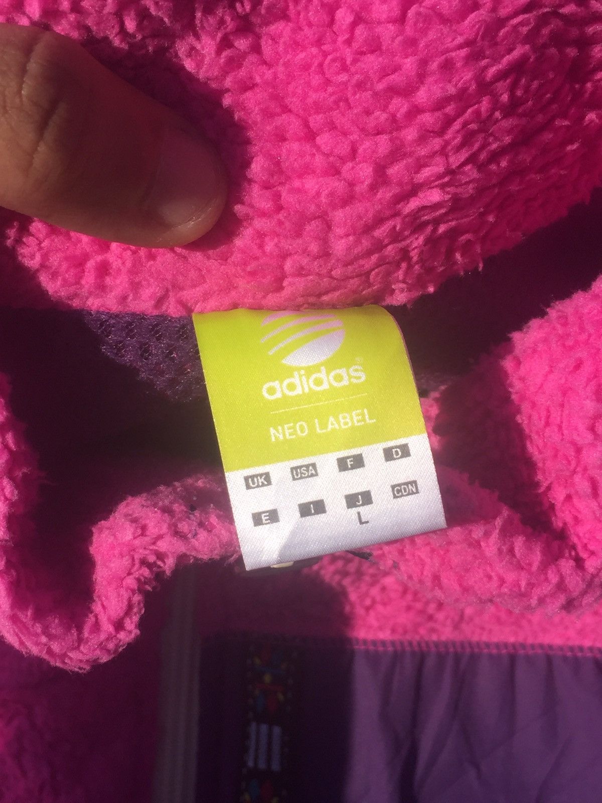 Adidas Adidas Neo Label Sleeveless Fleece Jacket Size US L / EU 52-54 / 3 - 6 Thumbnail