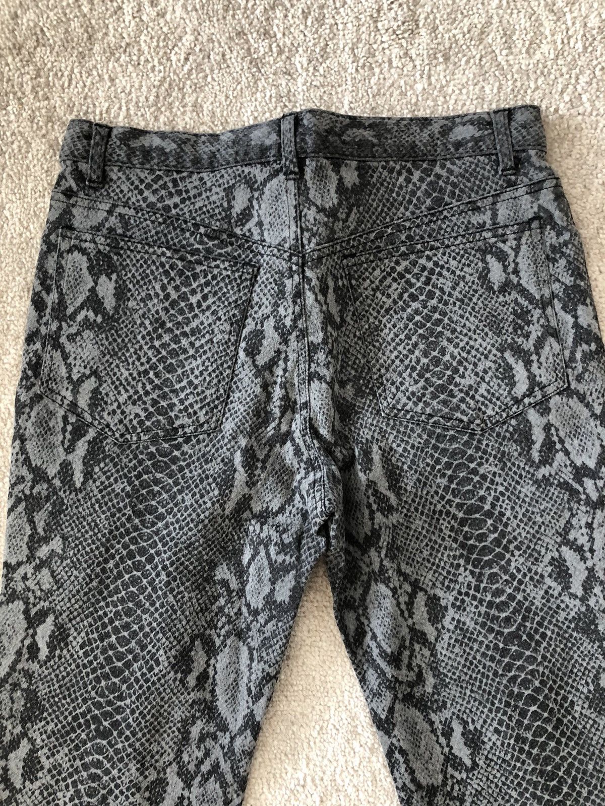 Hysteric Glamour × Japanese Brand J.SECRET.B PYTHONS SKINS HYSTERIC GLAMOUR INSPIRED PANTS Size US 31 - 7 Thumbnail