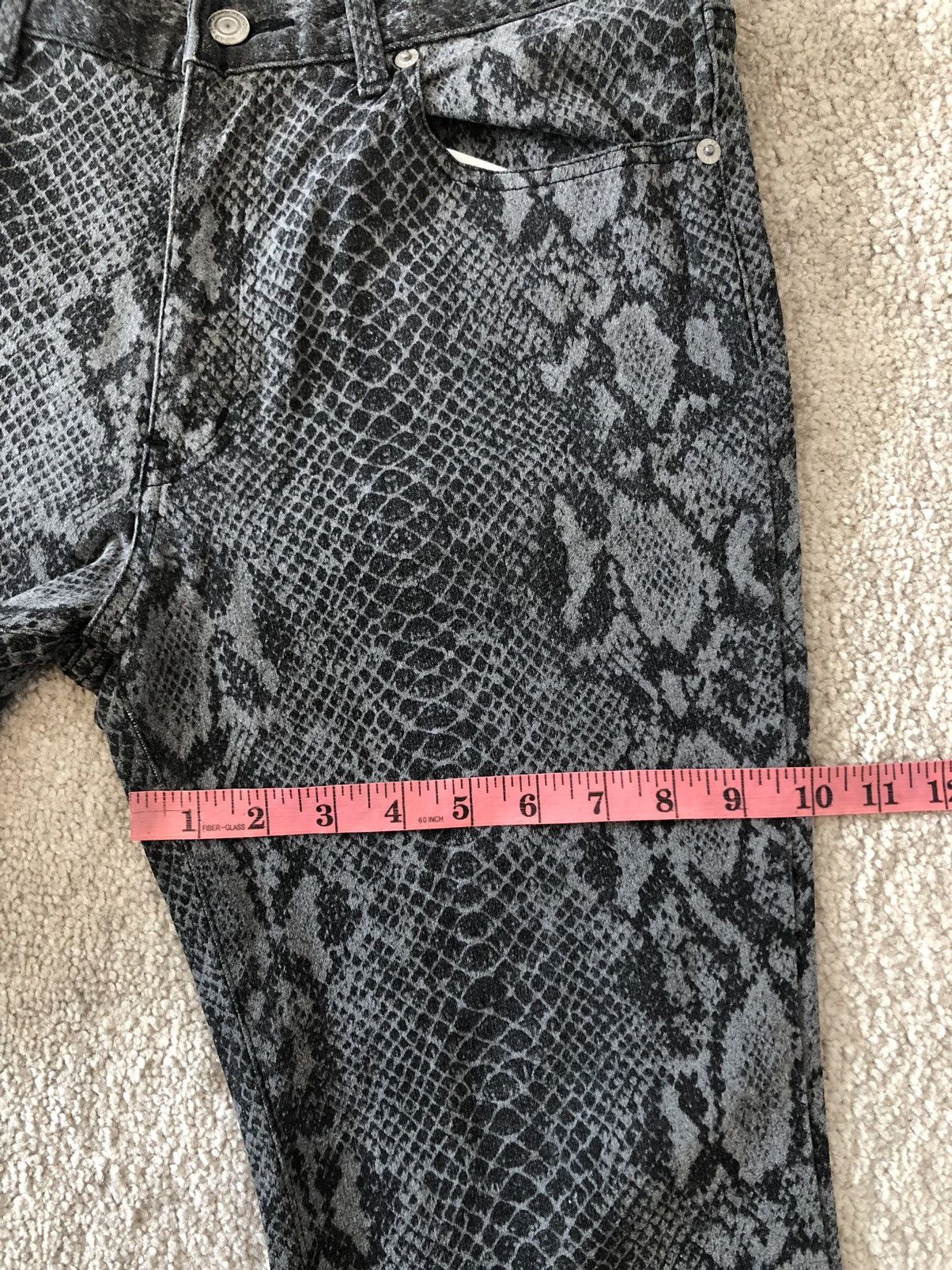 Hysteric Glamour × Japanese Brand J.SECRET.B PYTHONS SKINS HYSTERIC GLAMOUR INSPIRED PANTS Size US 31 - 10 Thumbnail