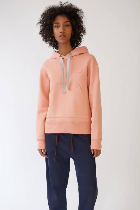 Acne studios pink ferris face hoodie clearance