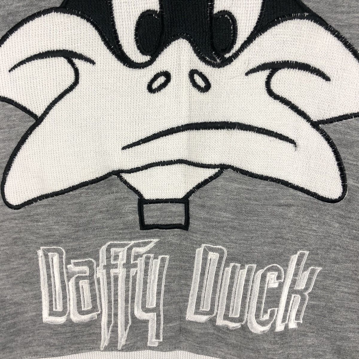 Cartoon Network Vintage Daffy Duck Sweatshirt Embroidery Logo Size US XL / EU 56 / 4 - 4 Thumbnail