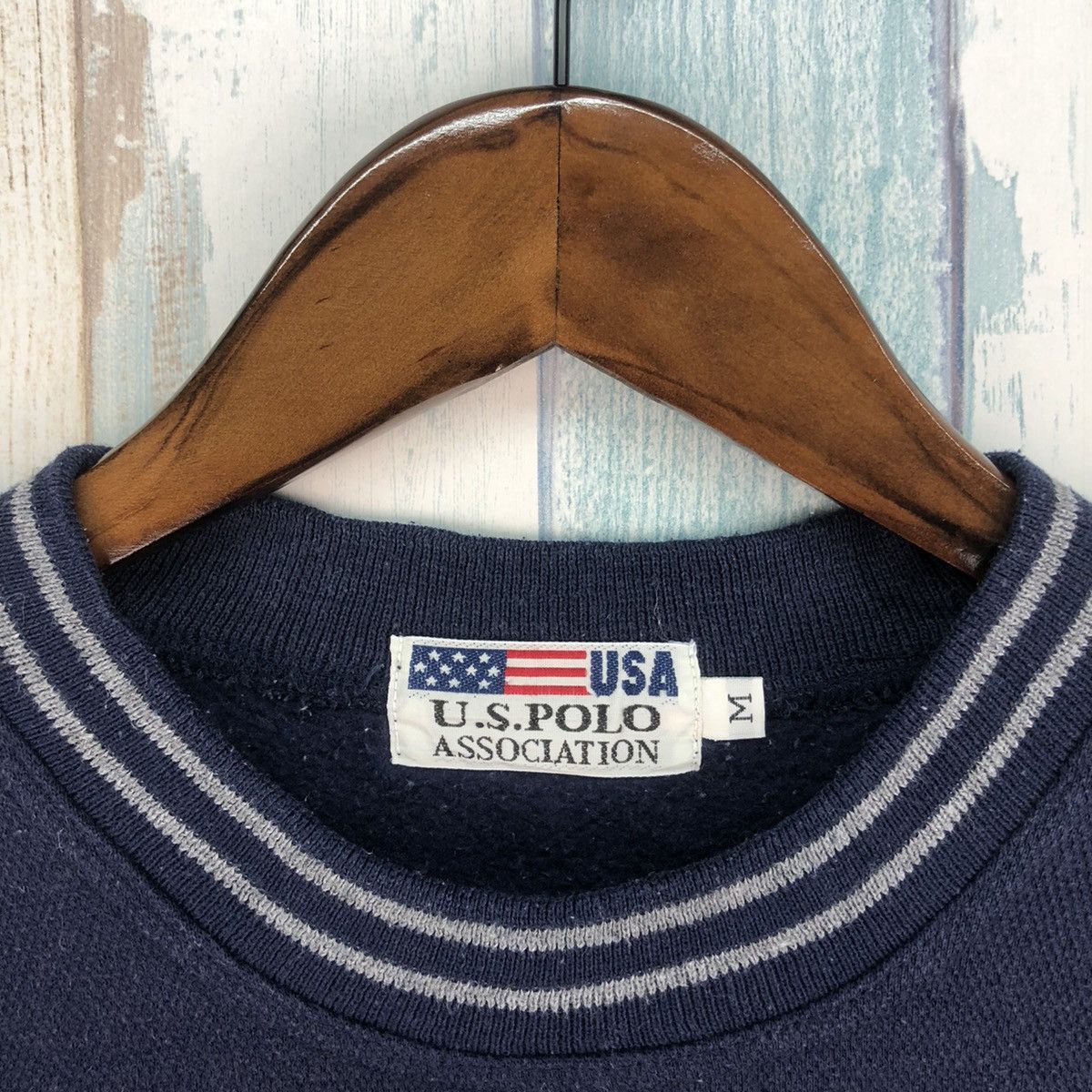 U.S. Polo Assn. × Vintage Vintage US Polo Assn. Big Logo Sweatshirt Crewneck Size US M / EU 48-50 / 2 - 4 Thumbnail