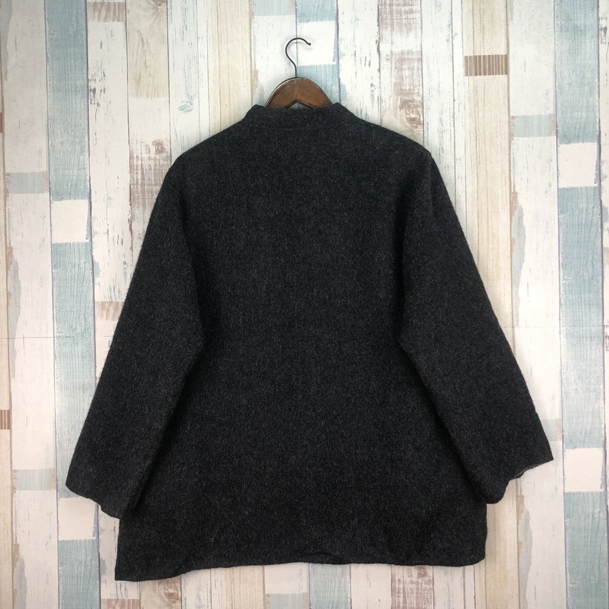 Vintage Rare Paco Rabanne Paris Wool Cardigan Size US L / EU 52-54 / 3 - 2 Thumbnail