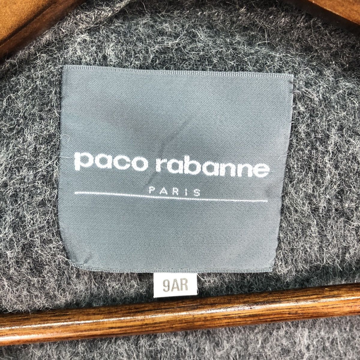 Vintage Rare Paco Rabanne Paris Wool Cardigan Size US L / EU 52-54 / 3 - 8 Thumbnail