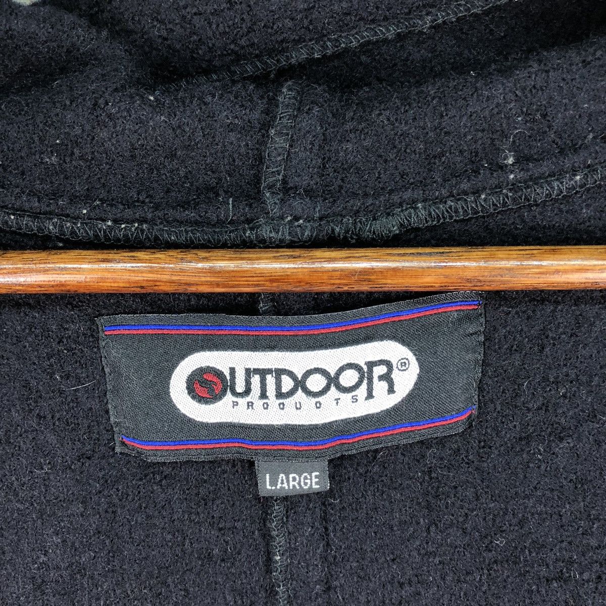 Japanese Brand × Vintage Vintage Outdoor Wool Duffle Jacket Size US L / EU 52-54 / 3 - 6 Thumbnail