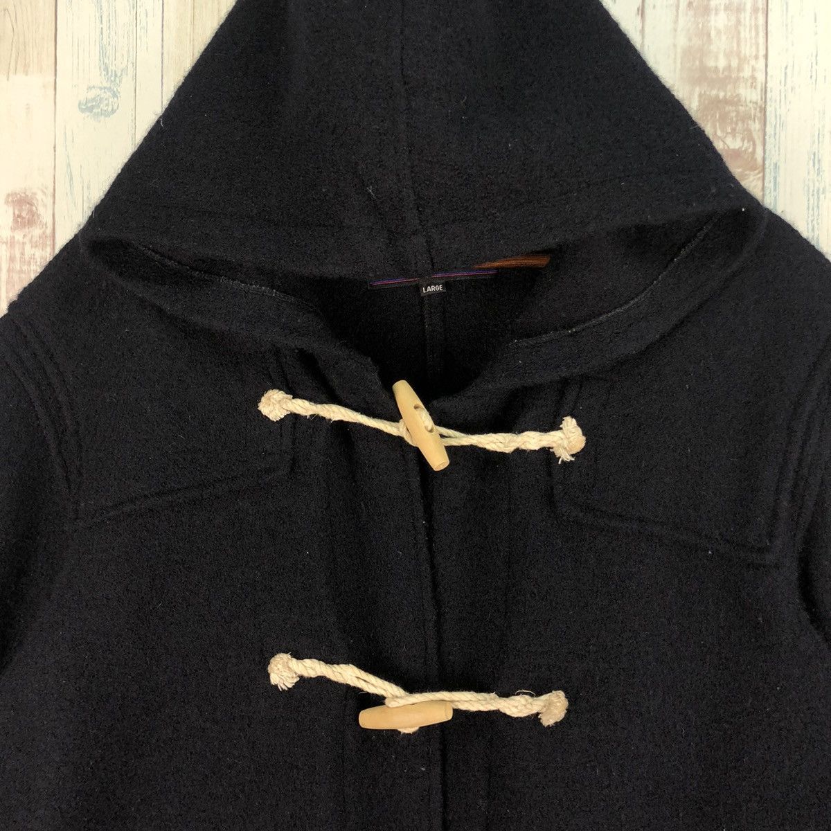 Japanese Brand × Vintage Vintage Outdoor Wool Duffle Jacket Size US L / EU 52-54 / 3 - 5 Thumbnail