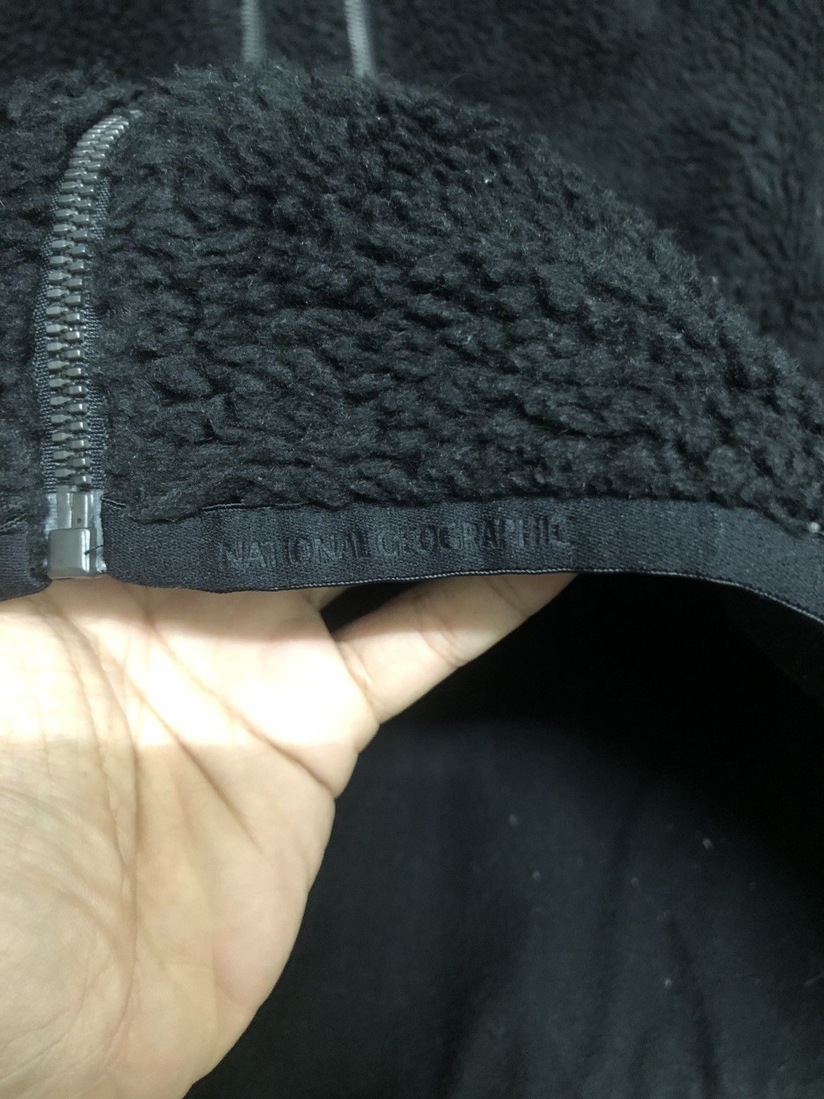 Vintage National Geographic Deep Pile Fleece Zip Up Hoodie Size US M / EU 48-50 / 2 - 10 Thumbnail