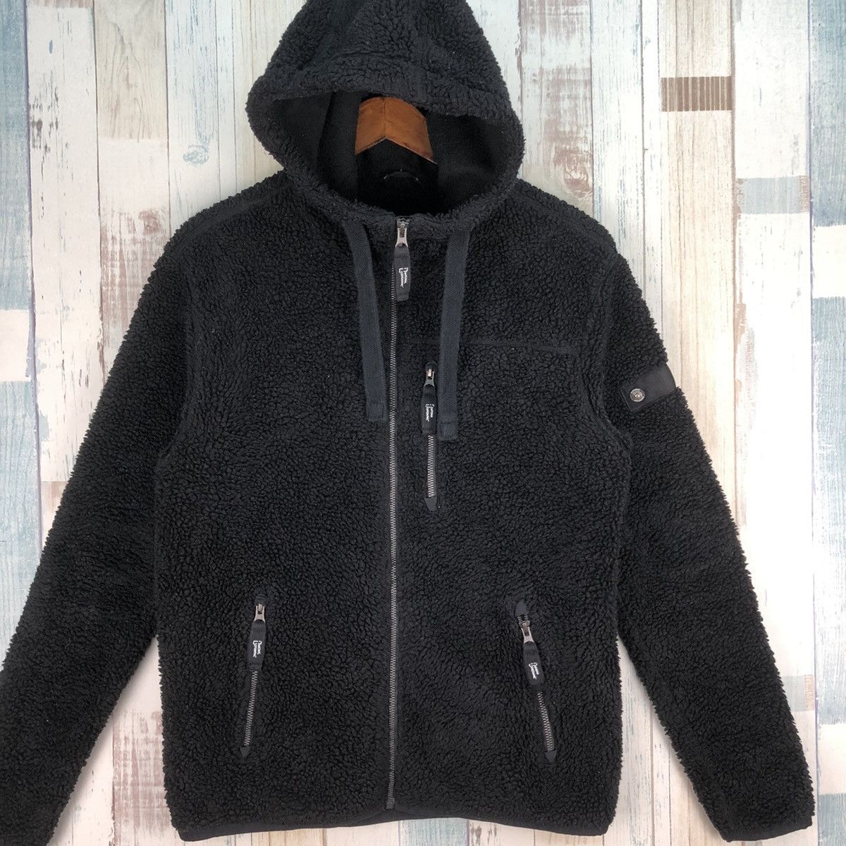 Vintage National Geographic Deep Pile Fleece Zip Up Hoodie Size US M / EU 48-50 / 2 - 4 Thumbnail