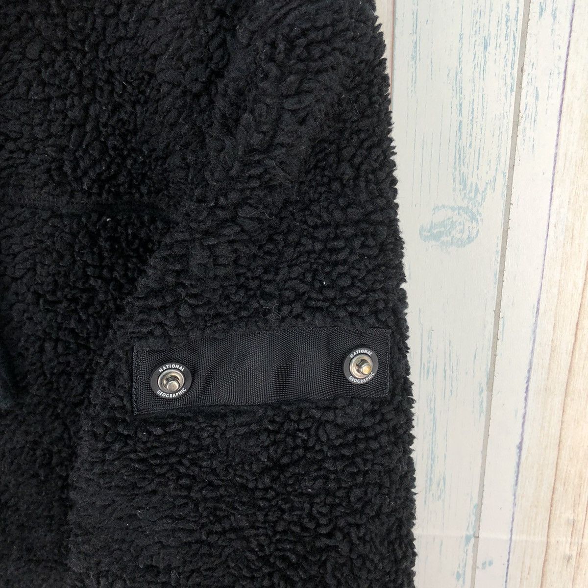Vintage National Geographic Deep Pile Fleece Zip Up Hoodie Size US M / EU 48-50 / 2 - 5 Thumbnail