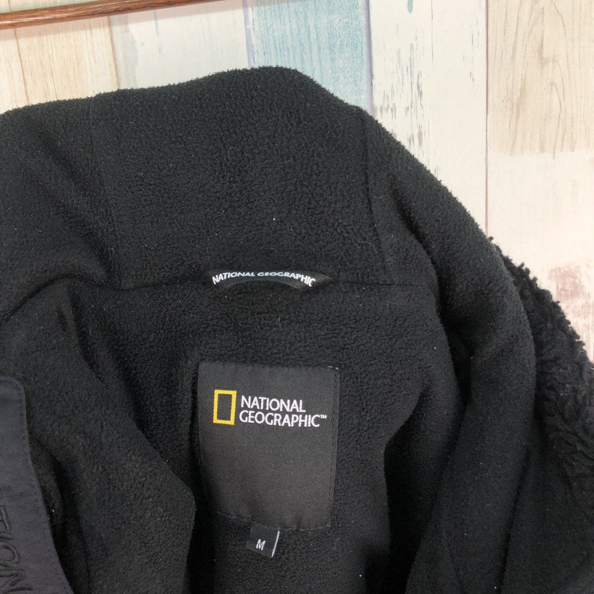 Vintage National Geographic Deep Pile Fleece Zip Up Hoodie Size US M / EU 48-50 / 2 - 8 Thumbnail