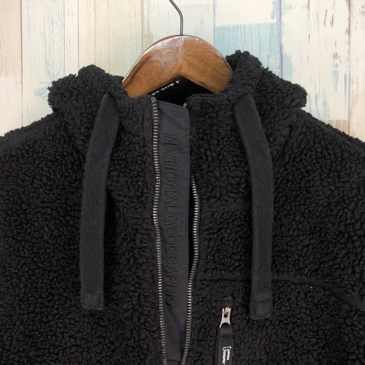 Vintage National Geographic Deep Pile Fleece Zip Up Hoodie Size US M / EU 48-50 / 2 - 6 Thumbnail