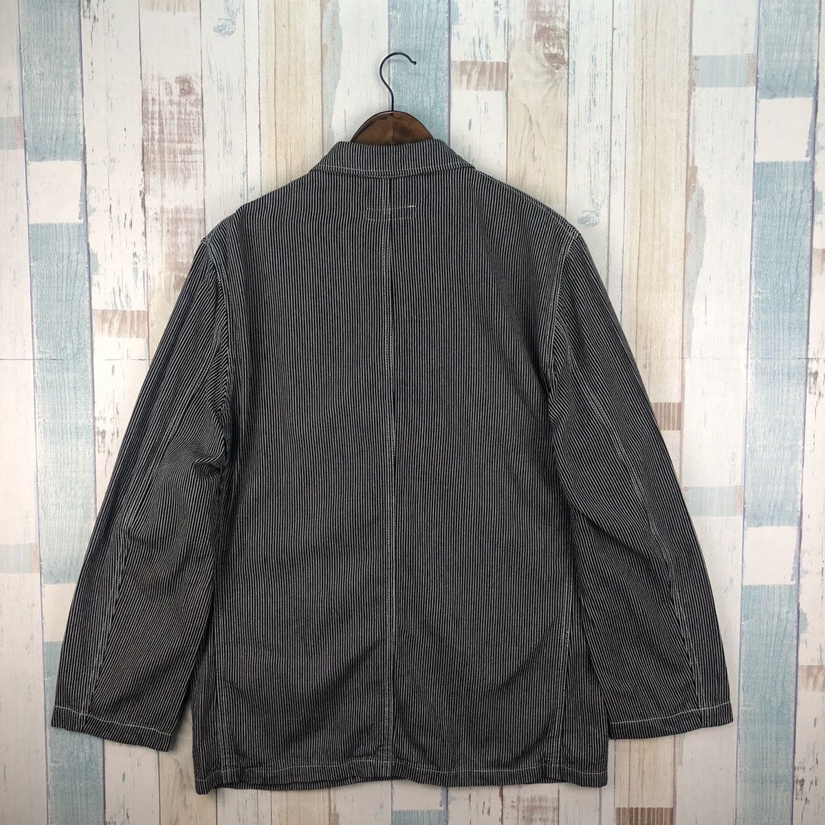 Japanese Brand Vintage Open Dich by Union Made Workers Denim Jacket Size US L / EU 52-54 / 3 - 2 Thumbnail