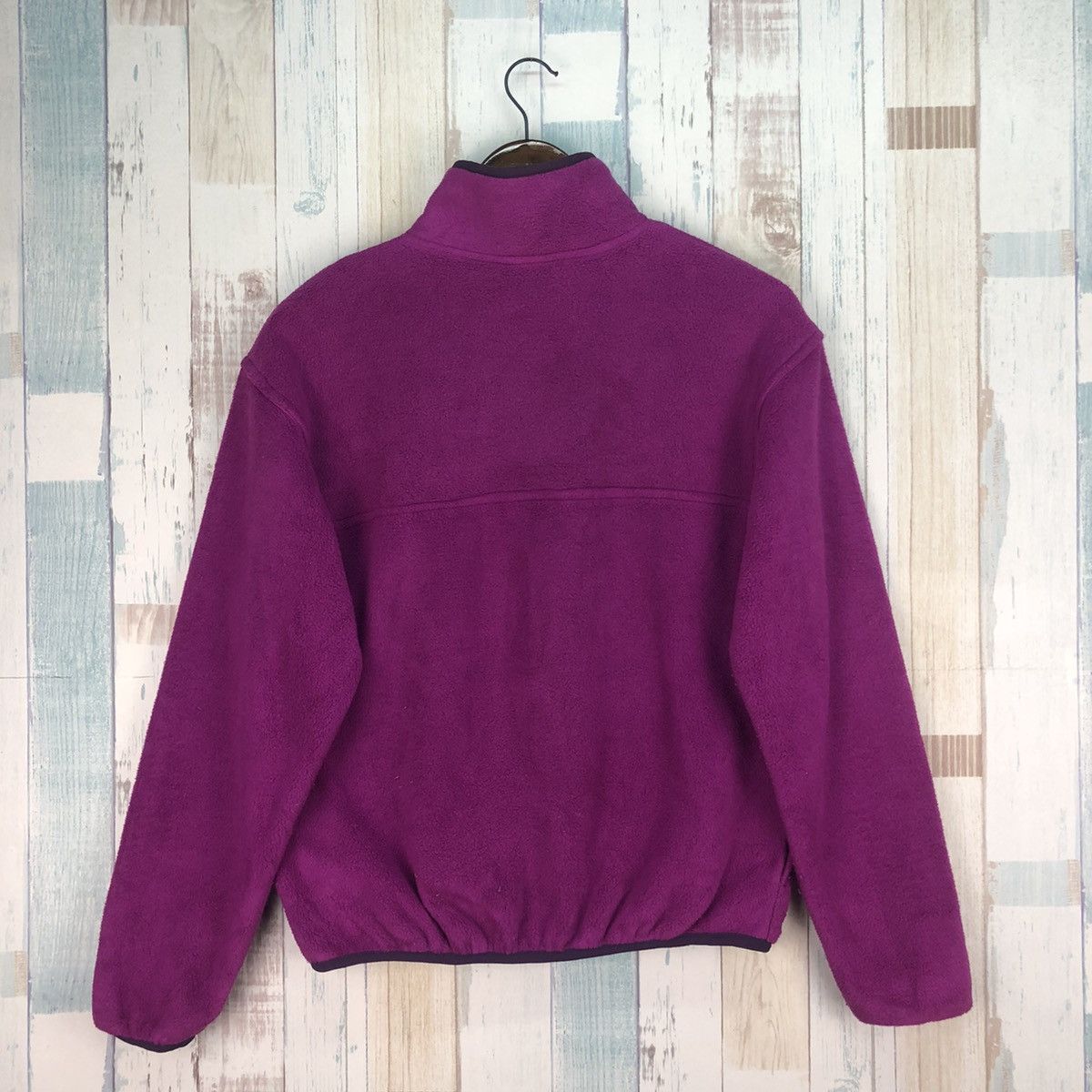 L.L. Bean Vintage 90s L.L.Bean Snap Button Fleece Size US S / EU 44-46 / 1 - 2 Thumbnail