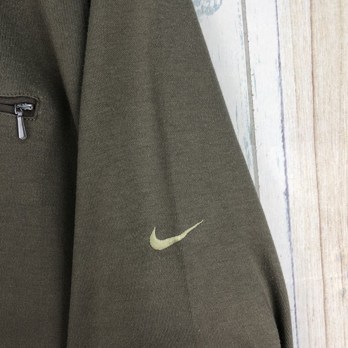 Nike × Vintage Vintage Nike Golf Half Zip Small Logo Sweatshirt Size US M / EU 48-50 / 2 - 5 Thumbnail
