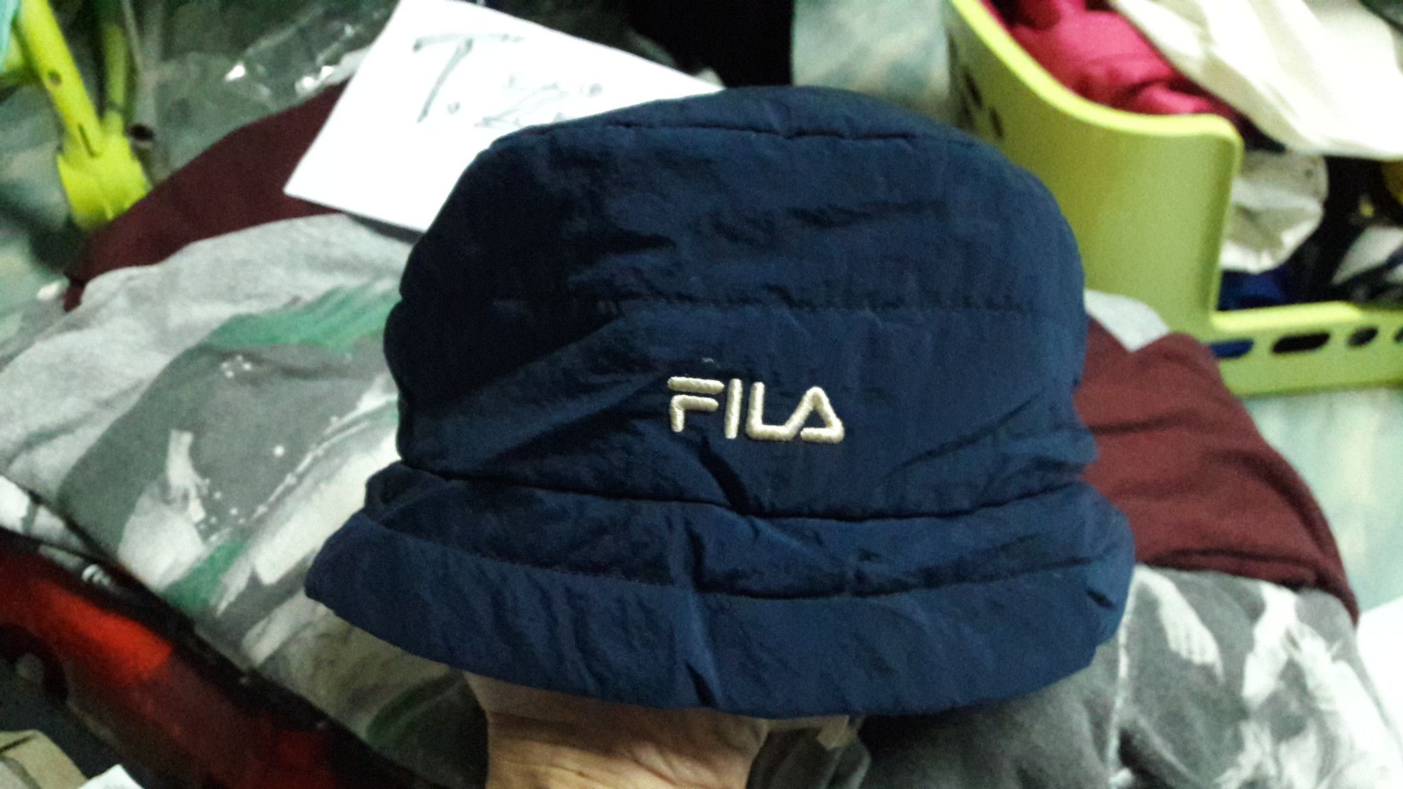 Fila Vintage Fila Fisherman Hat Nylon Fashion Sports windbreaker Size ONE SIZE - 1 Thumbnail