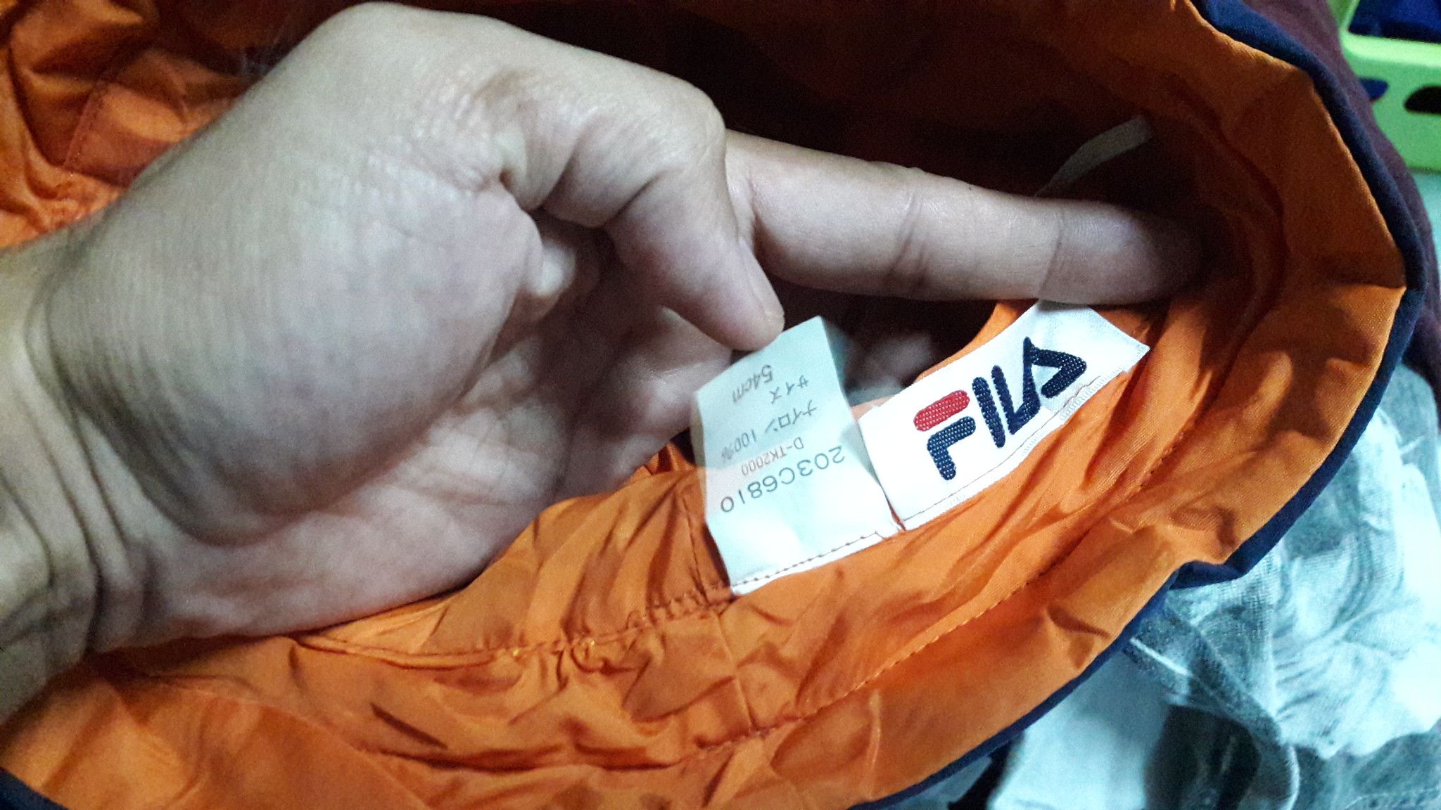 Fila Vintage Fila Fisherman Hat Nylon Fashion Sports windbreaker Size ONE SIZE - 2 Thumbnail