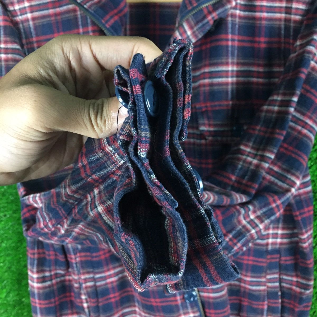 Flannel Hoodie Flannel Nice Design Size US M / EU 48-50 / 2 - 6 Thumbnail