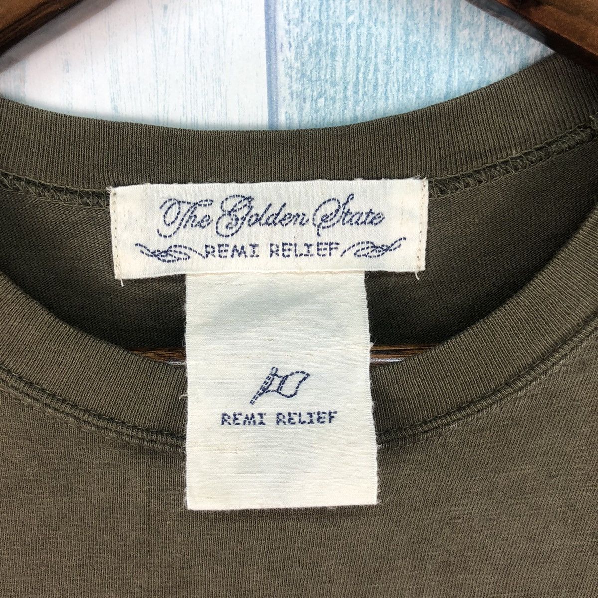 Japanese Brand × Remi Relief × Vintage Vintage Remi Relief Rare Design T-shirt Size US M / EU 48-50 / 2 - 8 Thumbnail