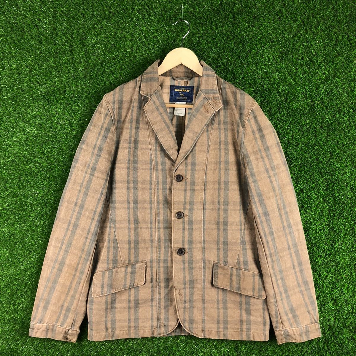 Woolrich Woolen Mills Woolrich Blazer Checkered Size US M / EU 48-50 / 2 - 1 Thumbnail