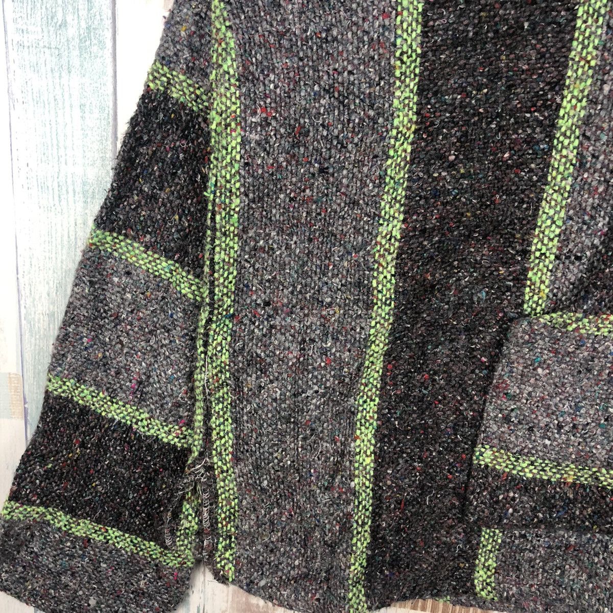 Japanese Brand Vintage Wool Hoodie Inspired Kurt Cobain Grunge Style Size US XL / EU 56 / 4 - 6 Thumbnail