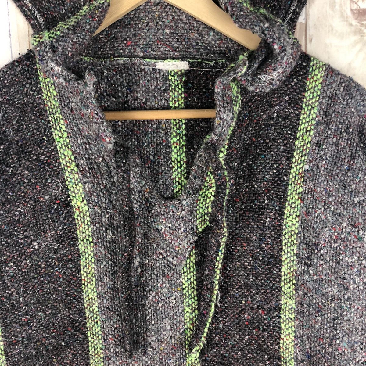 Japanese Brand Vintage Wool Hoodie Inspired Kurt Cobain Grunge Style Size US XL / EU 56 / 4 - 9 Thumbnail