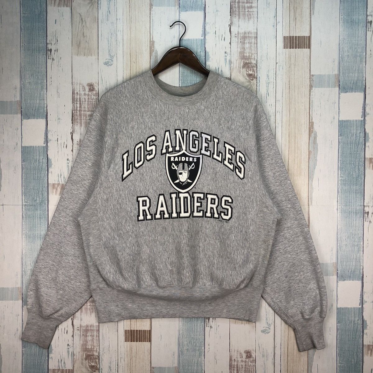 Vintage Los Angeles Raiders Sweatshirt Hoodie Logo 7 M – Laundry