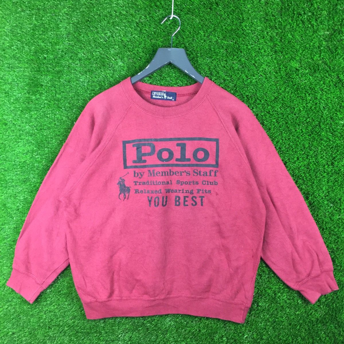 Polo Ralph Lauren Vintage Polo Sweatshirt Size US M / EU 48-50 / 2 - 1 Thumbnail