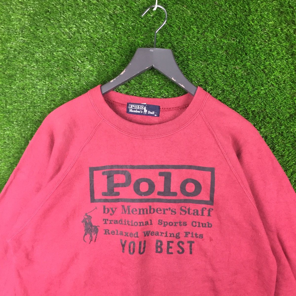 Polo Ralph Lauren Vintage Polo Sweatshirt Size US M / EU 48-50 / 2 - 2 Thumbnail