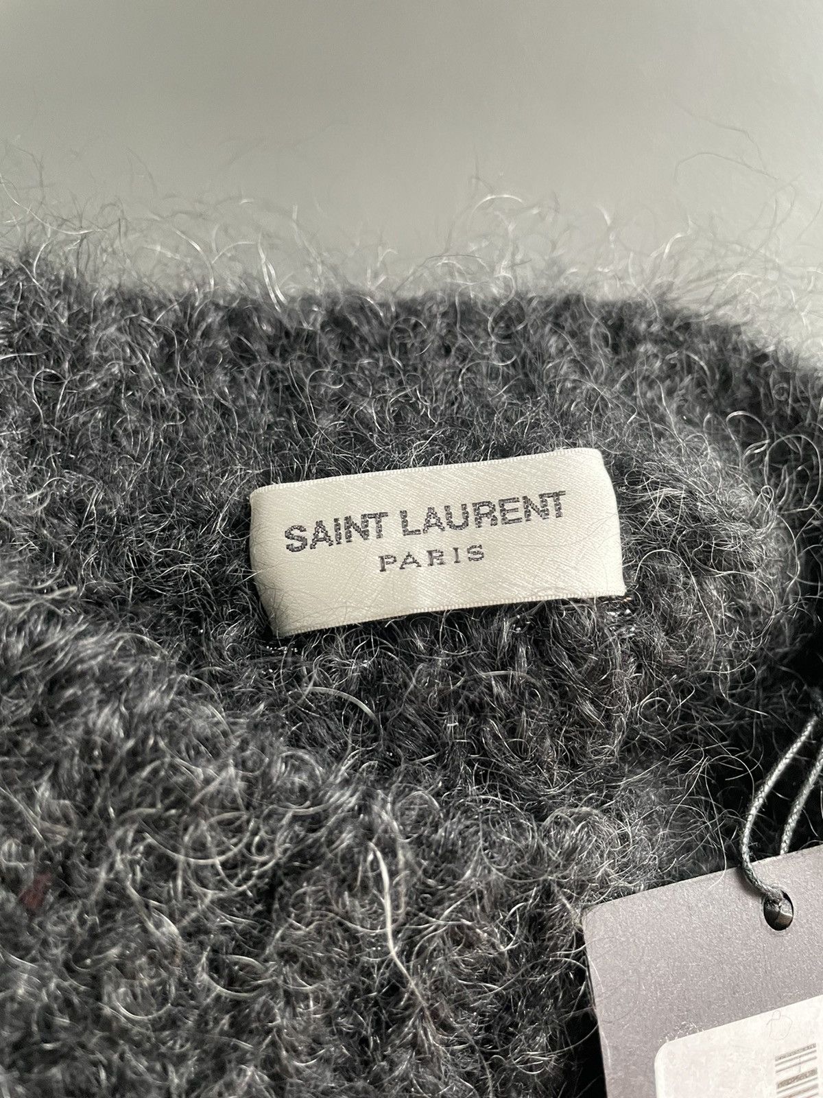 Hedi Slimane × Saint Laurent Paris × Yves Saint Laurent Rare Super Runway Limited Edition $1,400 Value Lurex Sweater Size US L / EU 52-54 / 3 - 11 Thumbnail