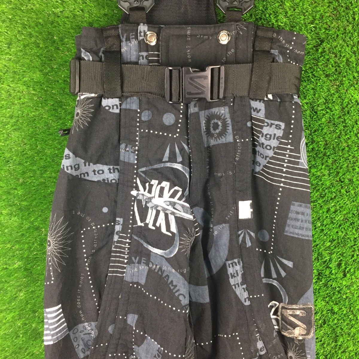 Salomon ❗️RARE❗️Vintage Salomon Ski Overall Jumpsuit Rare Design Size US 34 / EU 50 - 7 Thumbnail