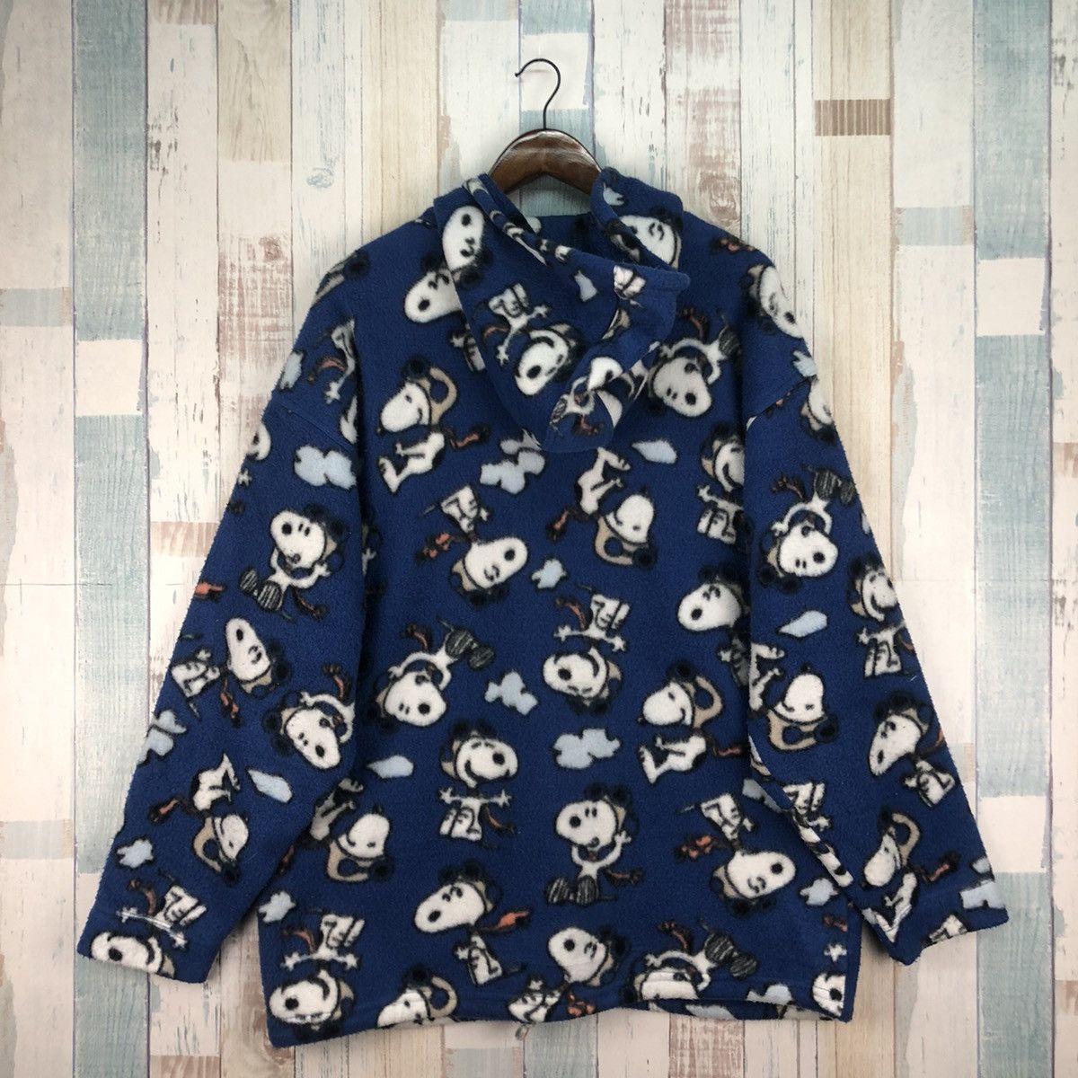 Peanuts Vintage Peanuts Full Print Hoodie Fleece Size US L / EU 52-54 / 3 - 2 Thumbnail